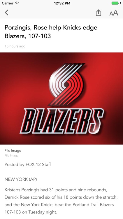 FOX 12 Oregon