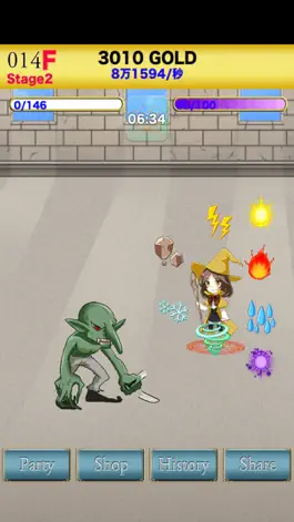 Game screenshot infinite Dungeon RPG magic Labyrinth apk