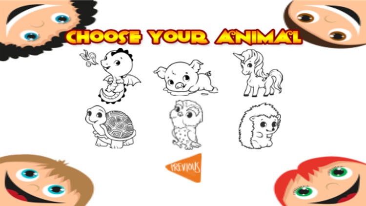 animal coloring book for children-for kids toddlers ii lite 1-2 screenshot-3