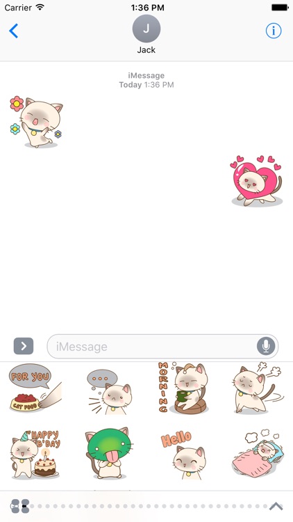 Baby Cat Stickers for iMessage