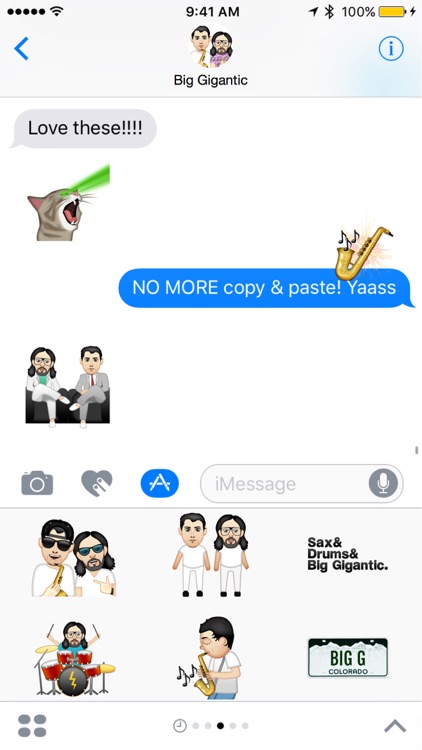 Big Gigantic ™ by Moji Stickers