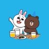 Bear and Bunny Lovey Dovey Stickers for iMessage