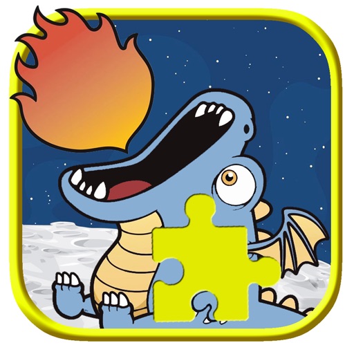 Kids Dragons Jigsaw Game Edition Icon