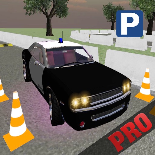 Extreme Drive Police Car Parking Simulator Pro icon