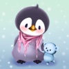 企鹅 Bo Winter Bird Stickers for Text Messages