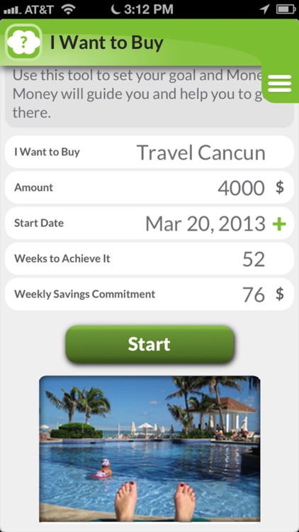 Money Money:  To track expenses & save money