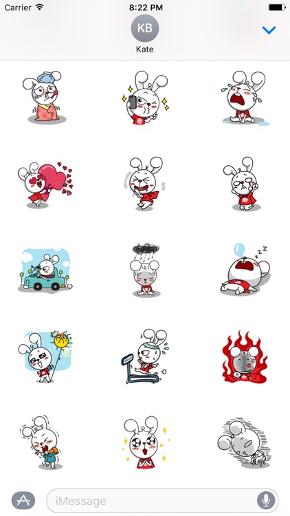 Nanny The Rabbit - Thanksgiving day stickers pack screenshot-3