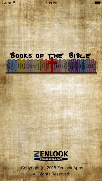 Books of the Bible Memory