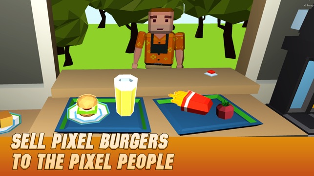 Pixel Burger Simulator 3D(圖2)-速報App