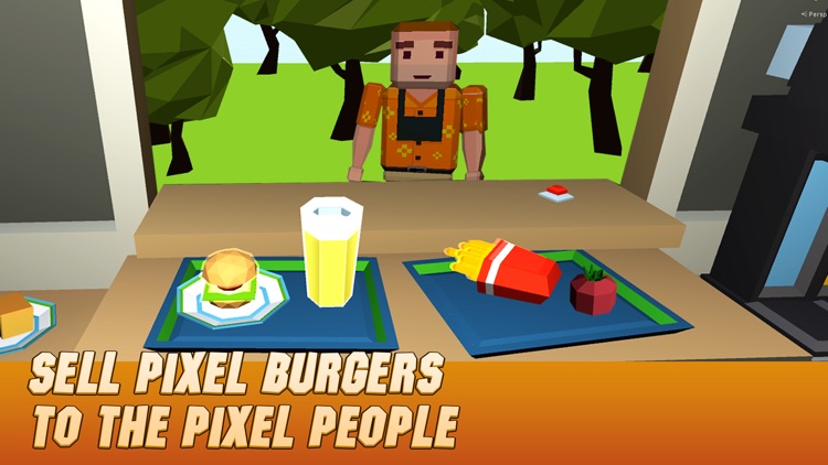 Pixel Burger Simulator 3D