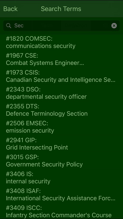 Military Terms & Acronyms screenshot-3