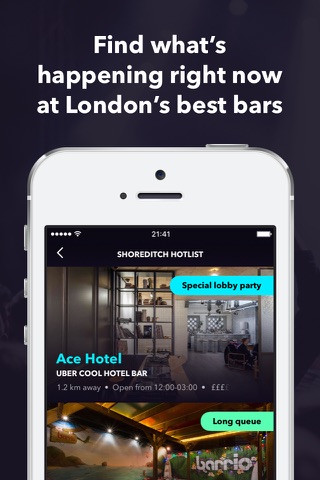 Polr - The weekend app for your London nightlife screenshot 3