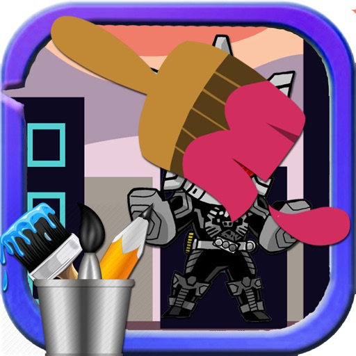Color Games kamen rider Version iOS App