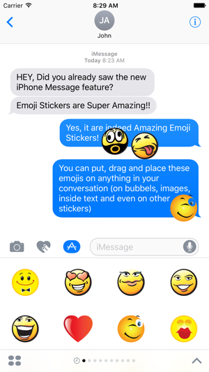 Emoji Stickers Set