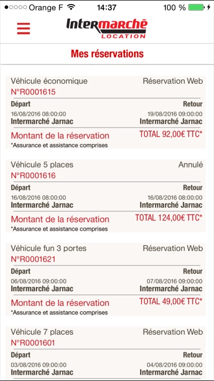 Intermarché Location véhicules screenshot-3