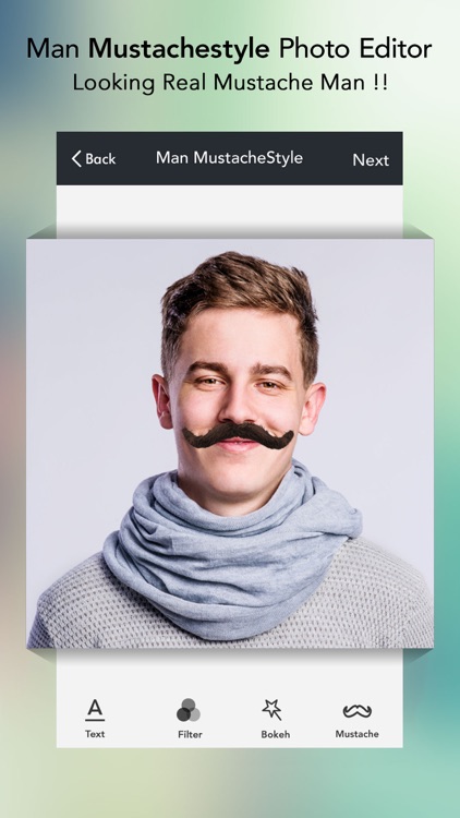 Mustache Photo Editor - Man Photo Editor