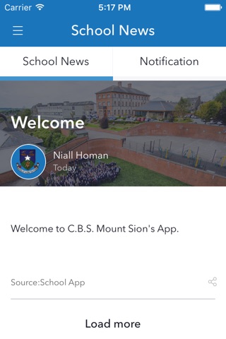 Mount Sion CBS screenshot 2
