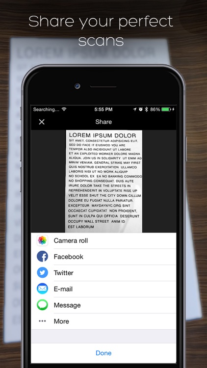 iScan Pro: Scanner For Documents Receipts in PDF's screenshot-4