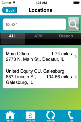 United Equity Credit Union screenshot 2