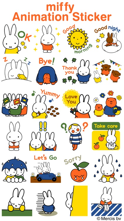 Miffy Animation Stickers