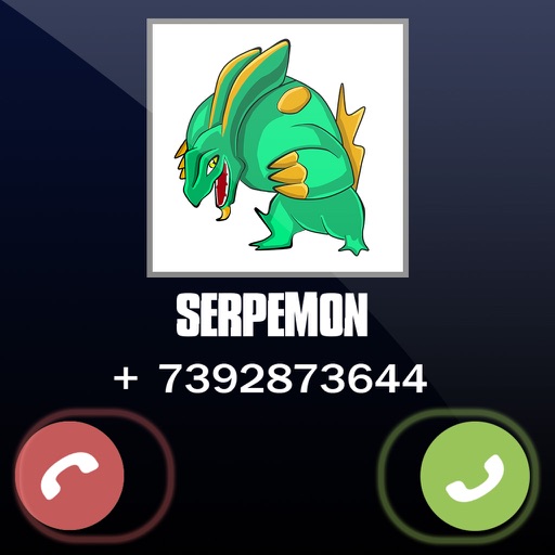 Fake Call Monster Joke iOS App