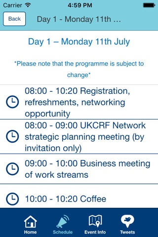 UKCRF 12th Annual Conference screenshot 3