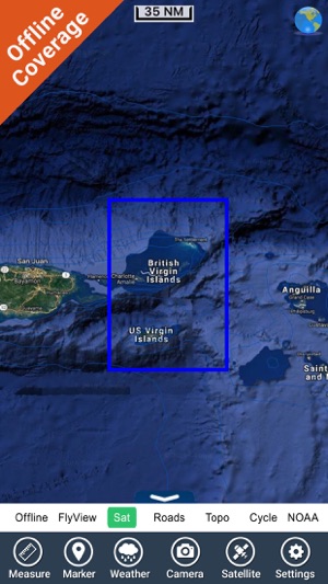 Virgin Islands HD GPS Map Navigator(圖5)-速報App