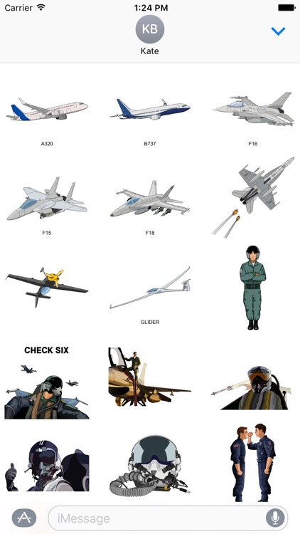Flying Stickers