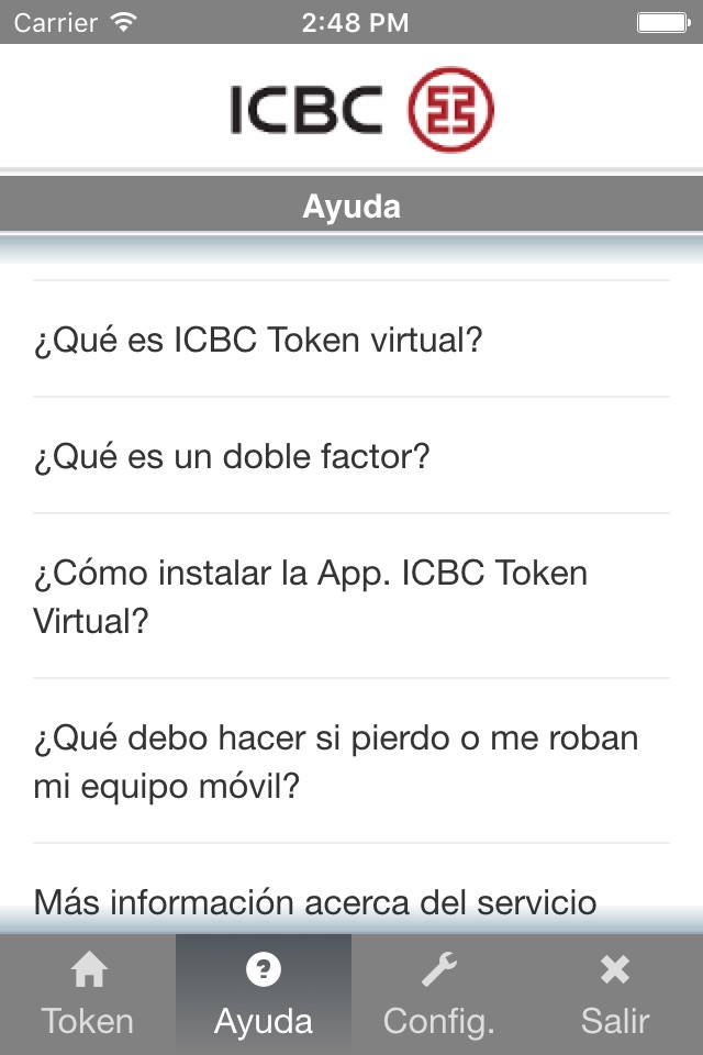 ICBC Token Virtual screenshot 3