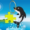 Animal Game Dolphin Patrol Jigsaw Puzzle Version