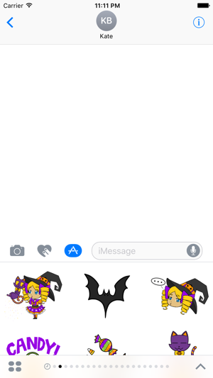 Lilly The Pumpkin Witch Stickers