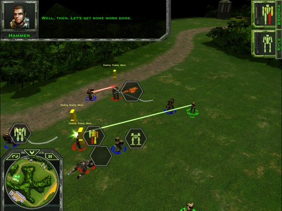 MechWarrior: Tactical Command на iPad