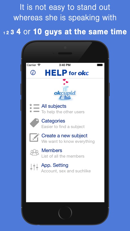 Help for OkCupid