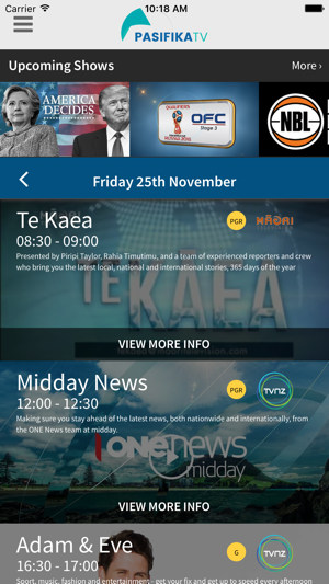 Pasifika TV(圖2)-速報App