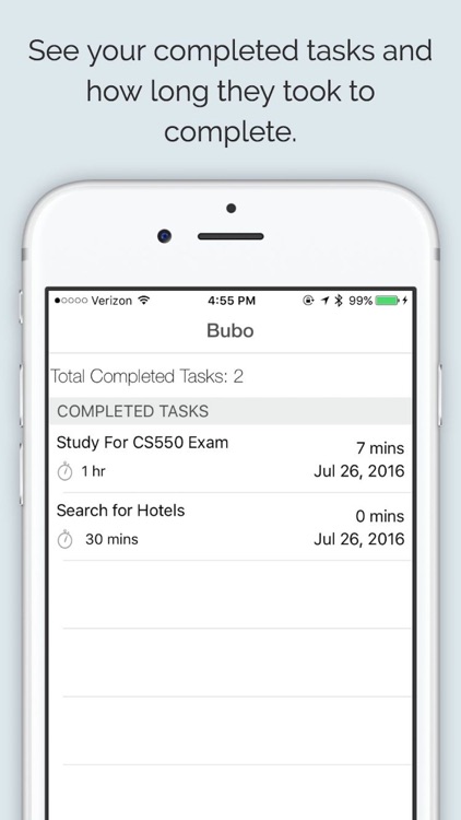 Bubo - Time management