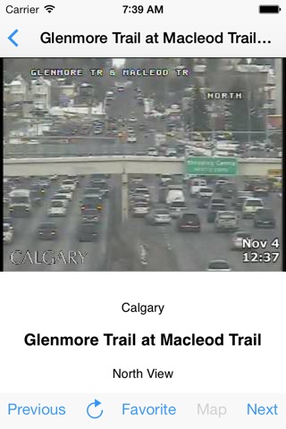 Calgary Traffic Cam +Map screenshot 3