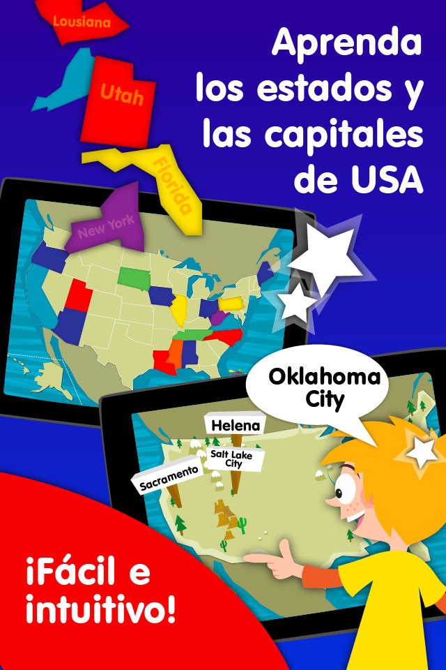 USA for Kids - Games & Fun with the U.S. Geography screenshot 2