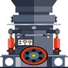 HPT multi cylinder hydraulic cone crusher