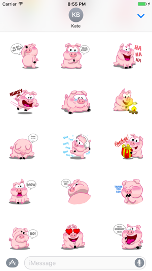 Piggy Sticker(圖2)-速報App