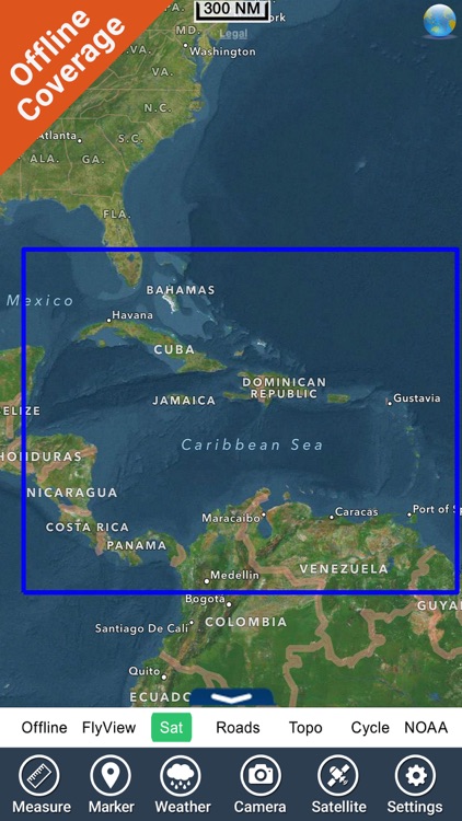 Bahamas and Caribbean HD chart