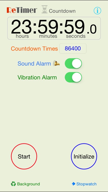 ReTimer - Repeatable Timer & Split-time Stopwatch