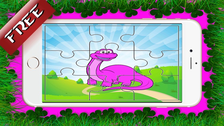 Little dino jigsaw screenshot-3