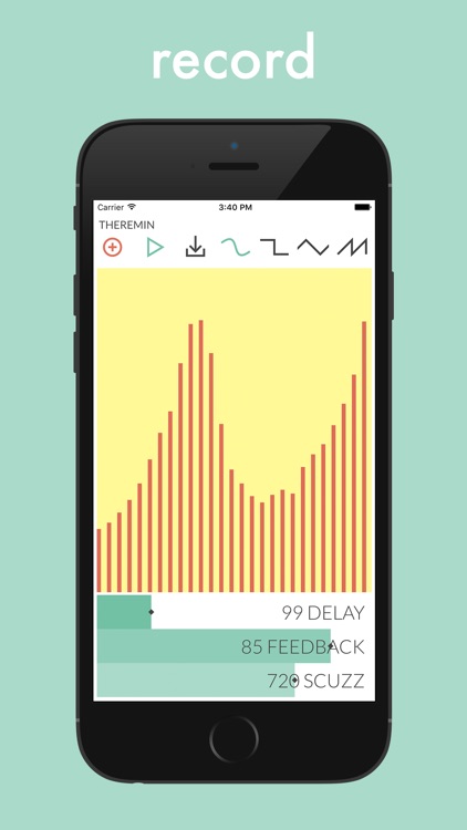 Theremin Synth - Loop, Record & Download
