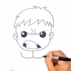 How To Draw - Learn to draw character in cute chibi form and practice drawing in app