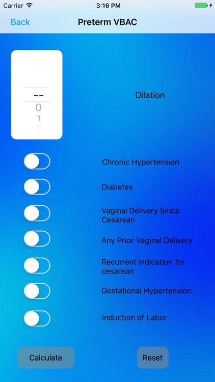 Perinatal Calculators