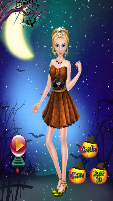 How to cancel & delete Halloween Spooky Monster - Dressup Makeup salon from iphone & ipad 1