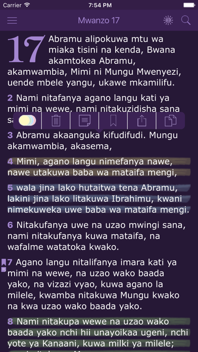 Swahili Women's Bible - Biblia Takatifu for Women screenshot 3