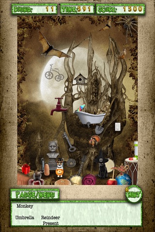 Hidden Objects - Haunted Halloween Nights Mystery screenshot 2