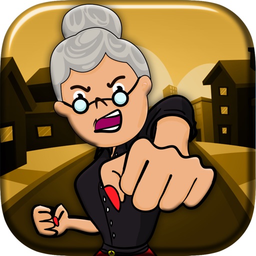 Amazing Super Grandma - Awesome Fighting Game for Kids Free icon