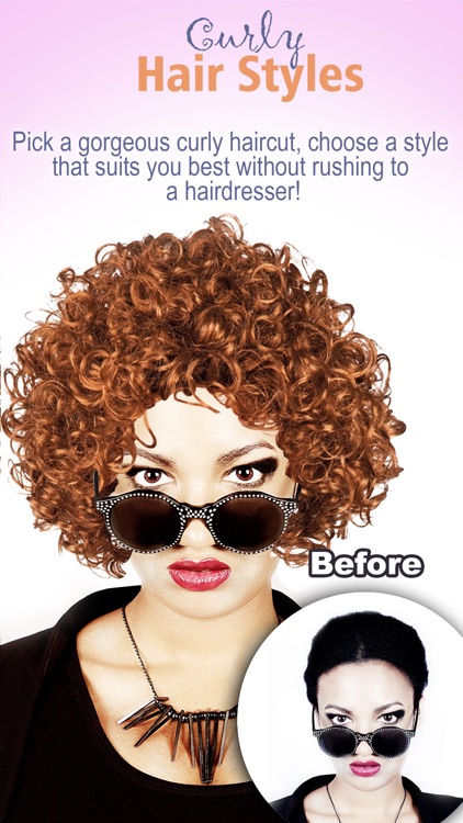 Curly Hair Styles Trendy New Look for Girls Booth